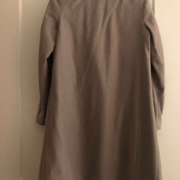 All Saints Ora coat in taupe/grey size 4. - Picture 3 of 9